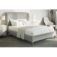 TT T2196 Contemporary Platform Fabric Bed 